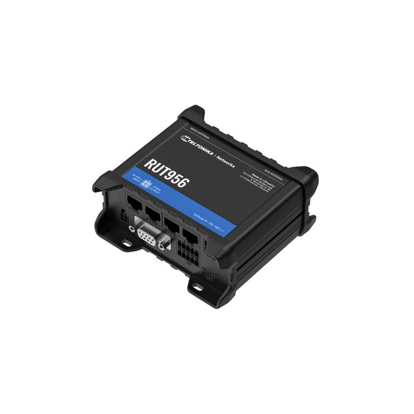 Teltonika Rut956 Global Dual Sim 4g/Lte Router With Serial, Io And Ethernet
