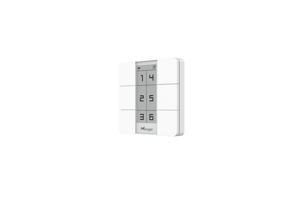 Milesight WS156 6 Button Smart Scene Panel With E-Ink Display